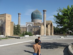 Samarcanda, mausoleo di Timur (foto di G.P. Basello)