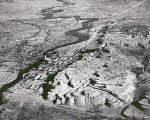 Veduta aerea degli scavi di Susa