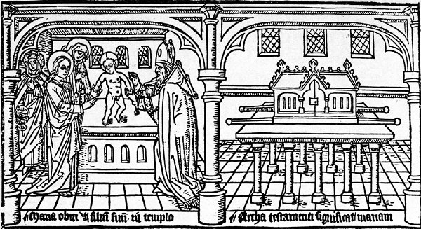 La presentazione al tempio e l'arca dell'alleanza