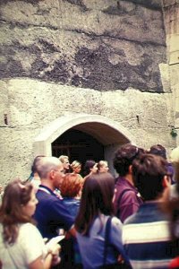 Ingresso alle grotte